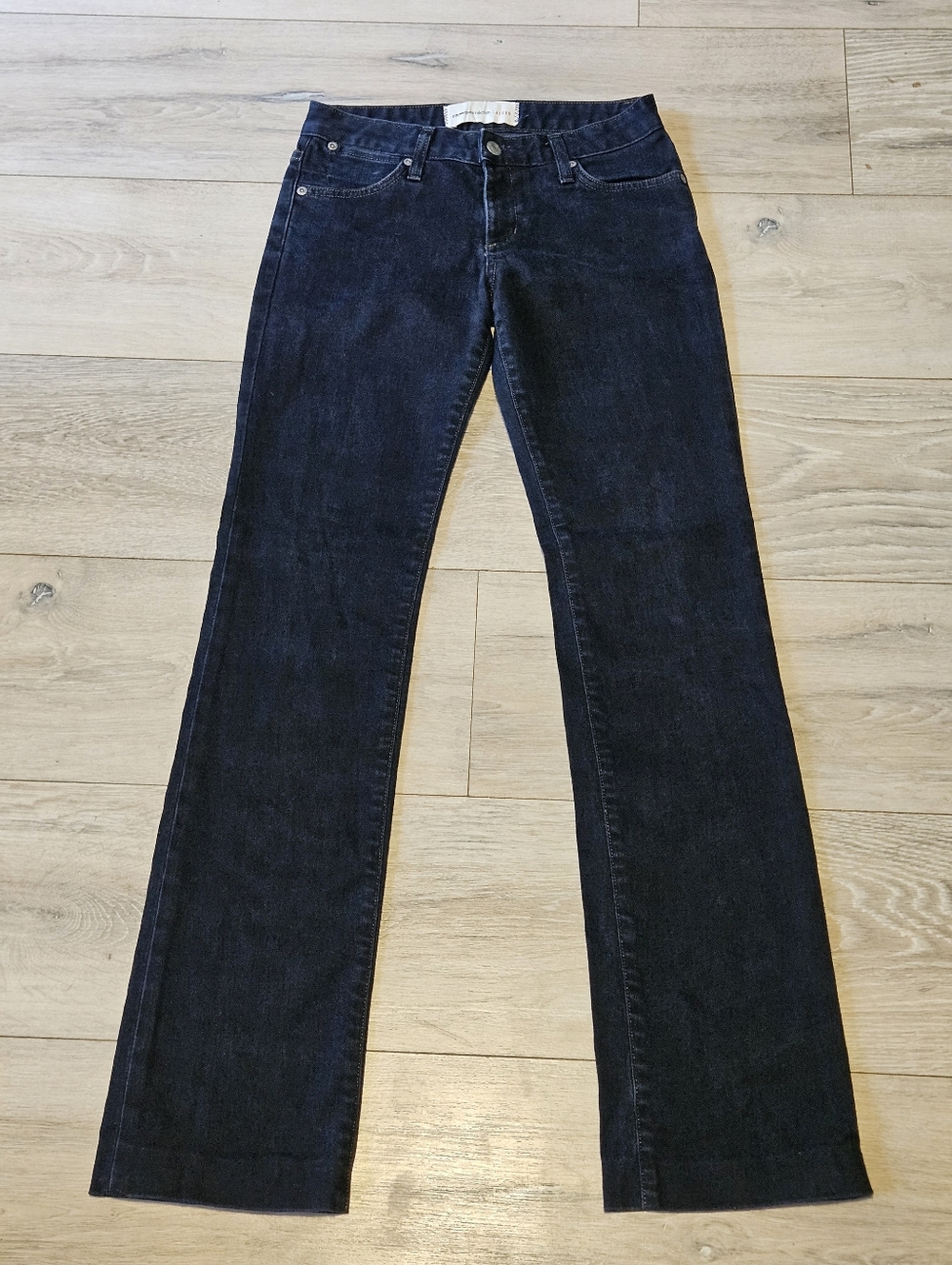 Y2K Paper Denim & Cloth Mid-rise Bootcut Denim Jeans Women's 25 Made In USA